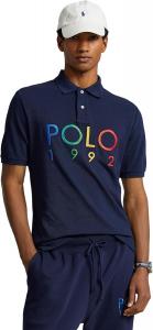 POLO RALPH LAUREN Мужская классическая футболка-поло 1992 Mesh, Navy