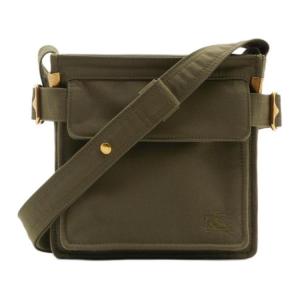 Полиэстеровая сумка-кроссбоди мужская армейского зеленого цвета Burberry