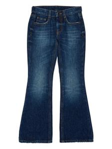 Расклешенные джинсы Marni Kids, синий