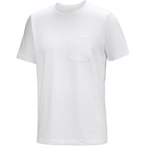 Футболка с коротким рукавом CAPTIVE POCKET мужская Arcteryx, слоновая кость/белый