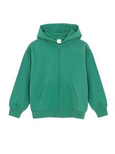 Толстовка с капюшоном на молнии Cool Club, темно-зеленый