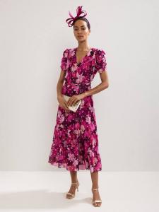 Платье миди Azalea Floral Phase Eight, Multi