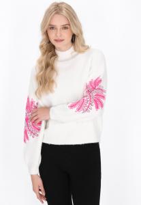 Джемпер IZIA Jumper, Offwhite Pink/Off-White