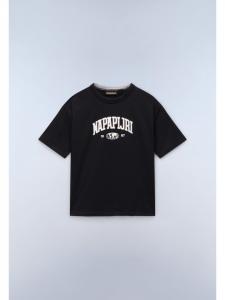 Рубашка "K S-Inot Ss" черного цвета Napapijri