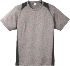 Футболка SPORT-TEK Contender с цветными блоками