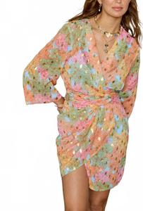 Never fully dressed Мини-платье «Вена» синего цвета