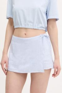 Льняная юбка Hollister Co., синий