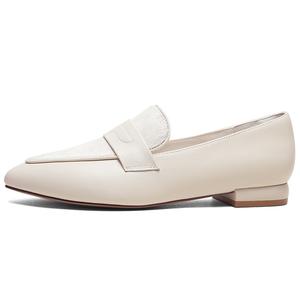 Mulinsen Лоферы женские черно-бежевые бежевые, цвет Beige