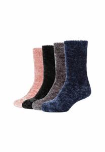 Носки camano WOMEN COSY SOCKS 4 PACK, Insignia Blue/Black