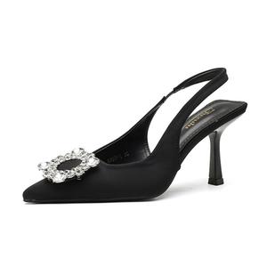 TATAYA Туфли на тонком каблуке высотой 8 см, женские, черные