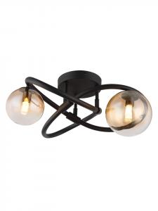 Globo lighting Потолочный светильник "TUBERIUS" черного цвета