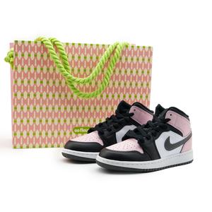 Кроссовки Air 1 для детей начальной школы Jordan, розовый