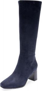 Женские ботфорты Aerosoles Micah, Navy Stretch Faux Suede