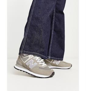 Серые кроссовки New Balance 574