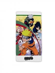 Naruto Хлопковое пляжное полотенце, махровое банное полотенце с высококачественным принтом, 70x140 см, многоцветное