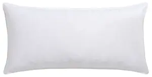 Перьевая подушка Älgdröm "Loftet, подушка 40х80 см, 80х80 см", наполнитель: 85% перо, 15% пух, чехол: 100% хлопок, (1 штука), подушка, сертифицирована Made in Green, сделано в Германии 60х80 см, белый