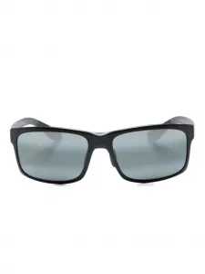 Солнцезащитные очки Pokowai Arch в прямоугольной оправе Maui Jim, черный
