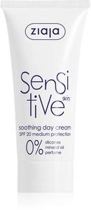 Успокаивающий крем для чувствительной и зудящей кожи Ziaja, spf 20 50 мл