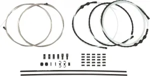 Дорожный элитный комплект тросиков тормоза Jagwire, Black