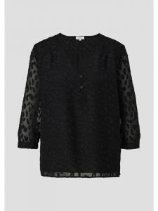 Блузка 9999_черная s.Oliver