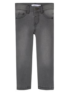 Name it Джинсы "Полли" - зауженный крой - антрацитового цвета