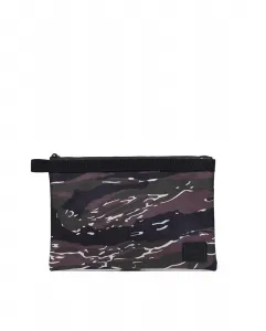 Плоская косметичка унисекс из разноцветной ткани на молнии Herschel
