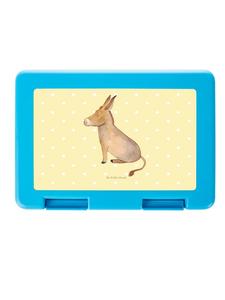 Mr. & Mrs. Panda Бенто-бокс "Ослик" без слов, пастельно-желтый