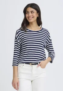 Футболка с длинными рукавами frcano 2 Fransa, Navy B Stripe