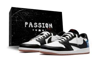 Jordan Кроссовки Travis Scott X Air 1 Vintage для баскетбола, унисекс, низкие, синий