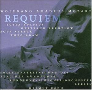 CD диск Mozart / Vulpius / Adam / Apreck / Brso / Koch: Requiem