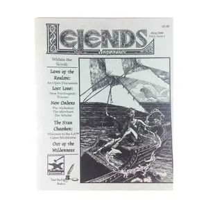 Журнал Vol. 1, #1 "Watcher's Way, Shadoweavings", Lejends Magazine