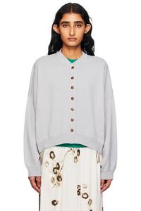 Кардиган из мериносовой шерсти Cordera, серый