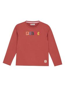 Noppies Футболка с длинными рукавами красного цвета