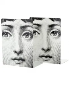 Подставка для книг, 20х15 см, Fornasetti, серый