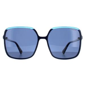 Квадратный синий синий поляризованный PLD 6128/S Polaroid, синий