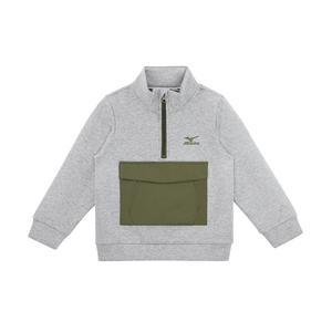 Детский свитшот Mizuno, серый