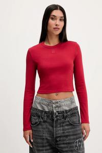 Лонгслив Hugo, красный