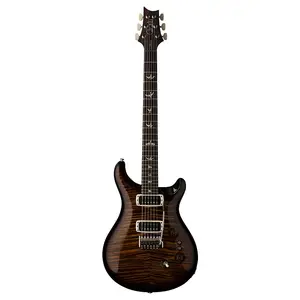 Электрогитара PRS Custom 24-08 с цельным корпусом 10-TOP - Черная с золотым градиентным покрытием
