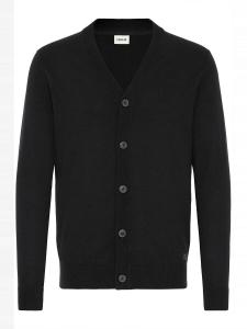 Вязаный кардиган !Solid Akalma, Black