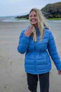 Женская парка с утеплителем из терновника Tog 24, синий