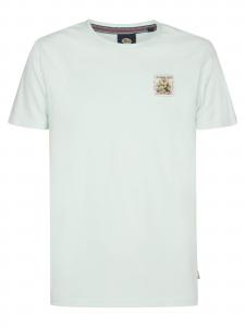 Petrol Industries Футболка 'Mineral' в светло-зеленом цвете