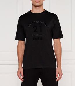 Футболка Karl Lagerfeld Loose fit, черный