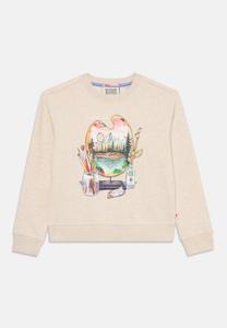 Толстовка Scotch & Soda RELAXED-FIT CREWNECK WITH FRONT ARTWORK, Sand