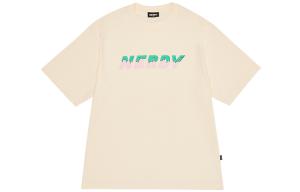 Nerdy Футболка унисекс бежевая