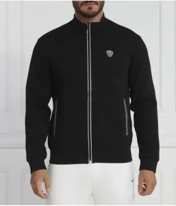 Толстовка regular fit Ea7, черный