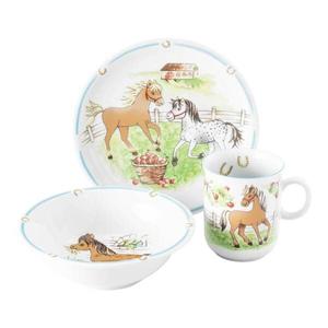 Набор детской посуды Seltmann Weiden Set Pony 3-teilig, 22x21x22 см, красочный