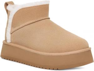 Женские ботинки Koolaburra by UGG Koola Ultra Mini замшевые на платформе, песочный