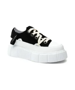 Кроссовки Matilda холщовые низкие 23 Inuikii, черный