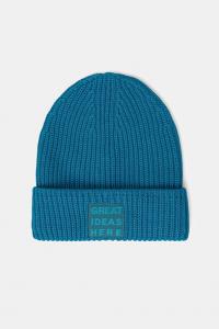 Шапка из смесовой шерсти MAX&Co. Max&Co., синий