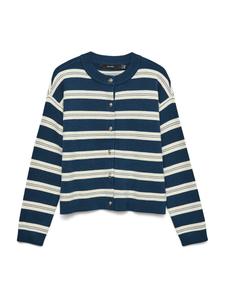 Вязаный кардиган VERO MODA VMGOLD, Blue Denim